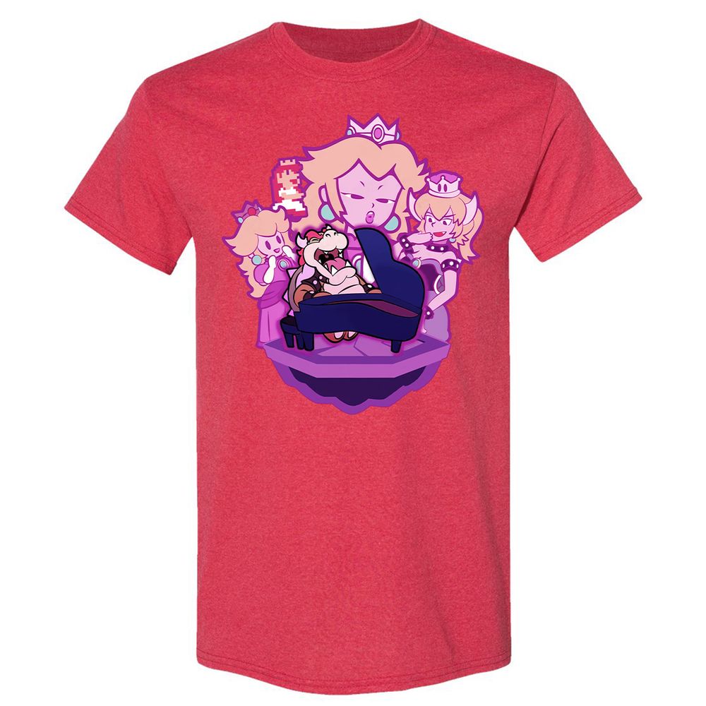 Classic Unisex T-Shirt - C5USR15H - Heather Red - 11