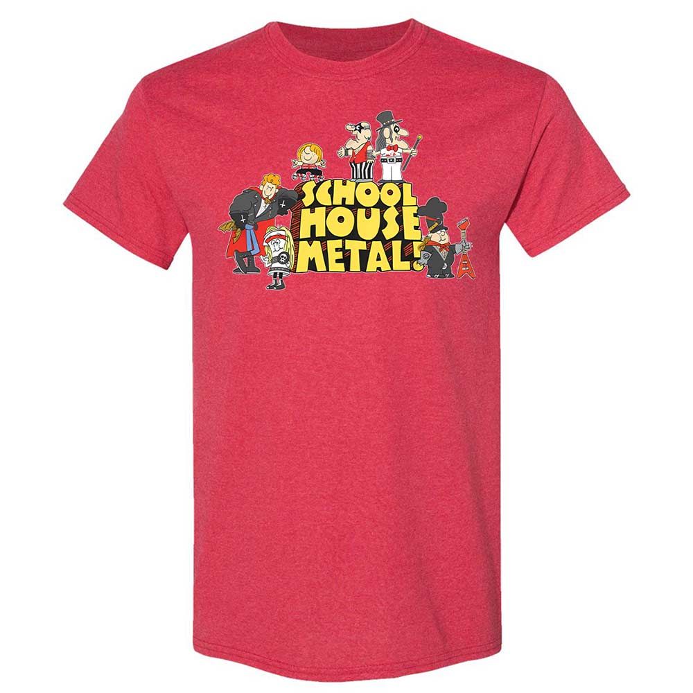 School House Metal - Heather Red - 11