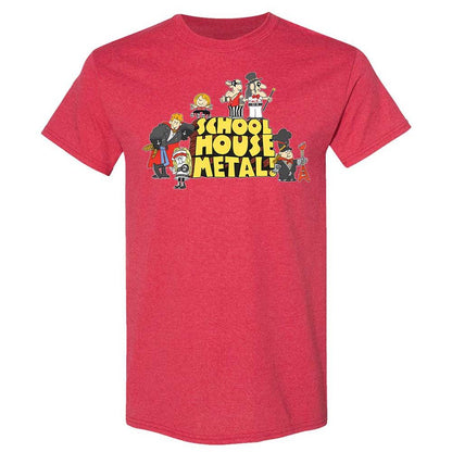 School House Metal - Heather Red - 11