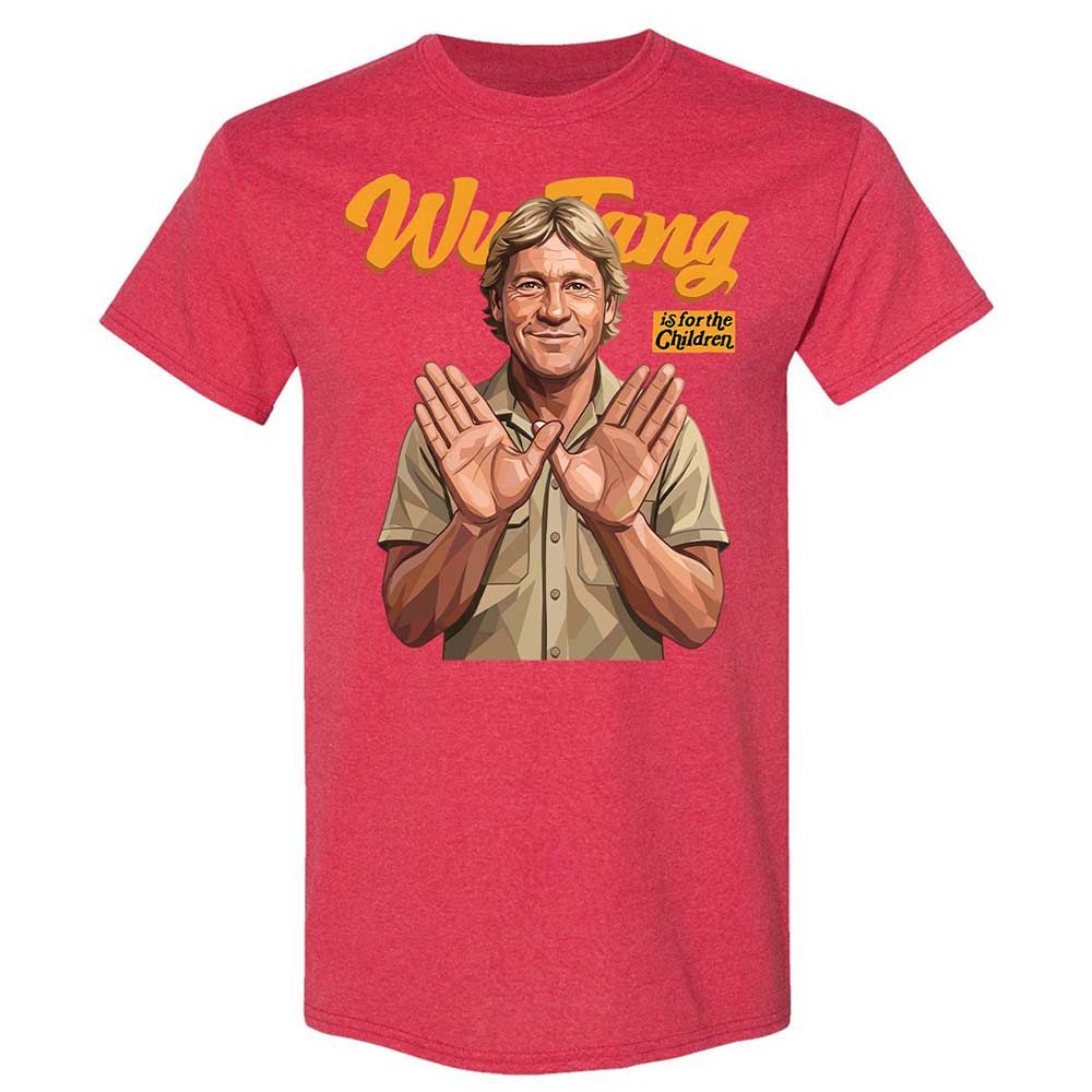 Steve Irwin or the Children - Heather Red - 11