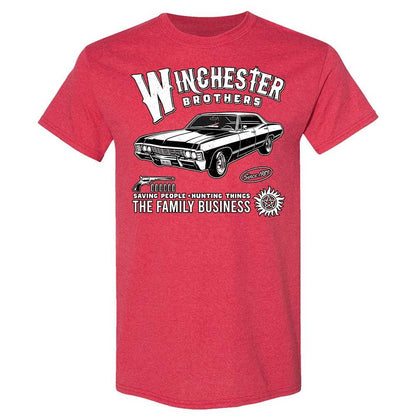 Classic Unisex T-Shirt - U9CQVZHA - Heather Red - 11