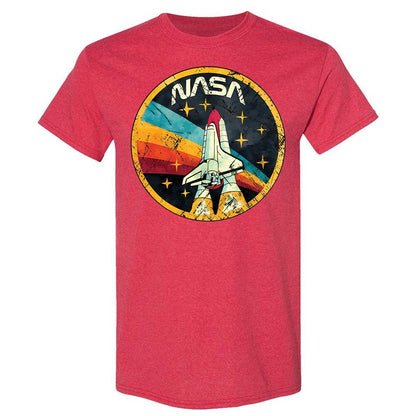USA Space Agency Vintage Colors - Heather Red - 11