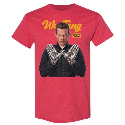 Classic Unisex T-Shirt - Black - Heather Red - 11