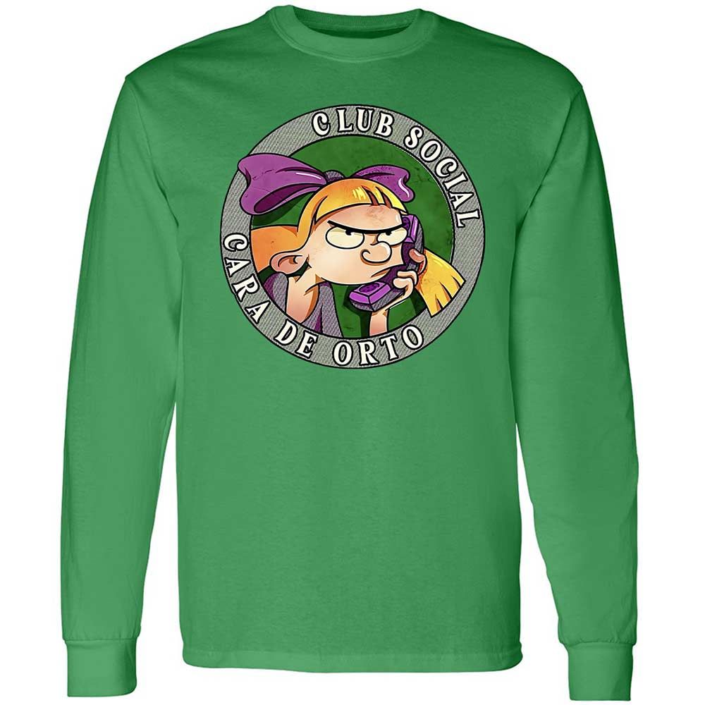 Long Sleeve T-Shirt - F1PJQCW7 - Irish Green - 11