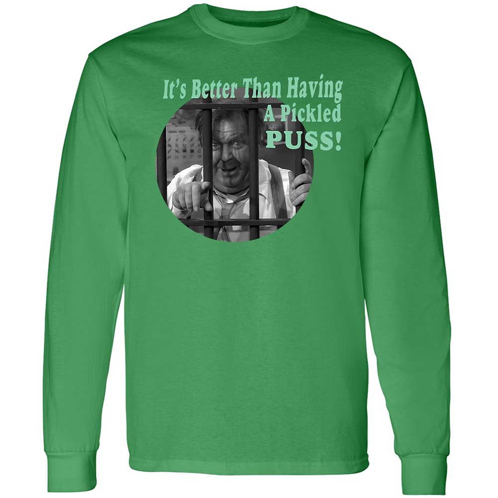 Long Sleeve T-Shirt - TAH84Y8T - Irish Green - 11