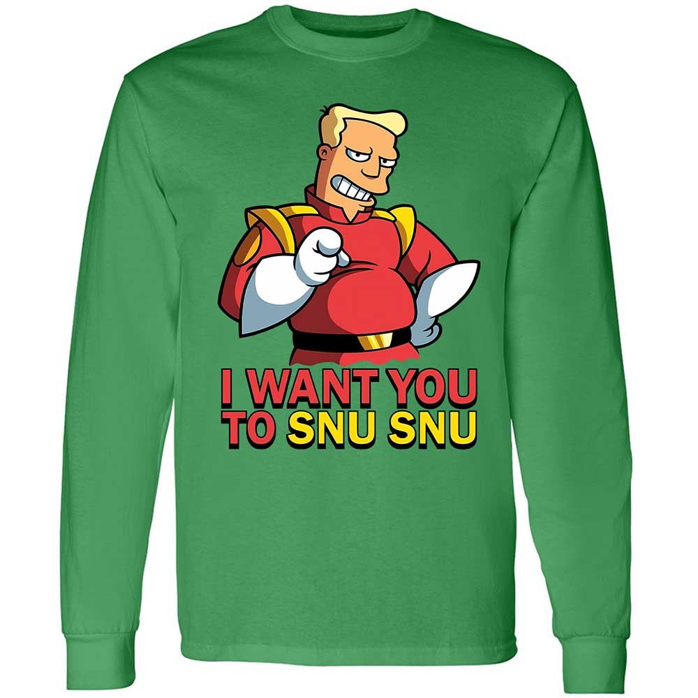 Long Sleeve T-Shirt - B1BT6W6X - Irish Green - 11