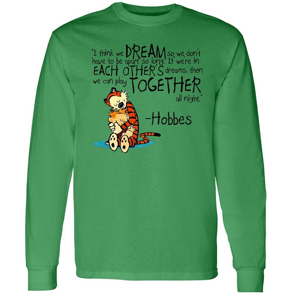 Calvin Hobbes Dreams - Irish Green - 11