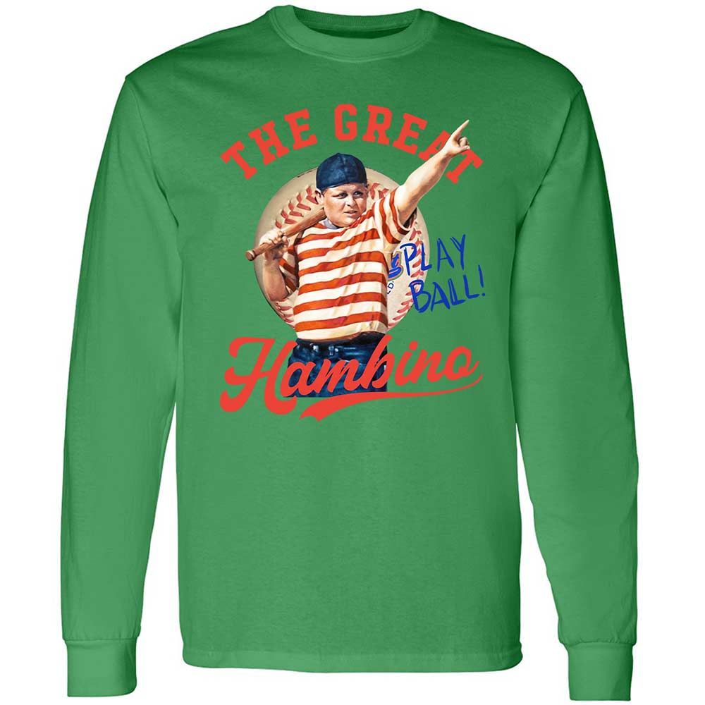 Long Sleeve T-Shirt - D3F4JRMQ - Irish Green - 11