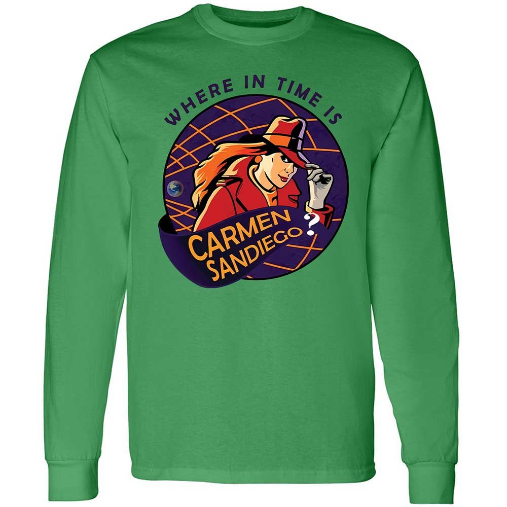 Where in Time Is Carmen Sandiego - Irish Green - 11