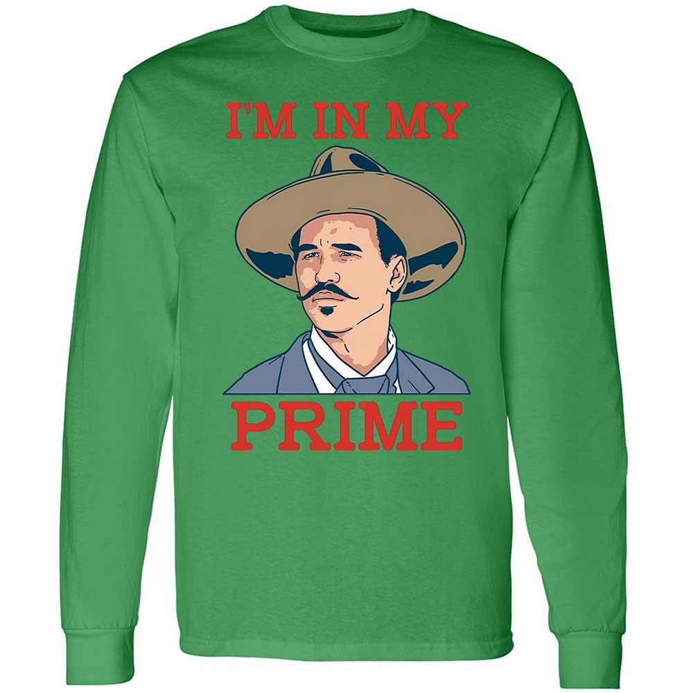 Long Sleeve T-Shirt - HJMHSQ6L - Irish Green - 11