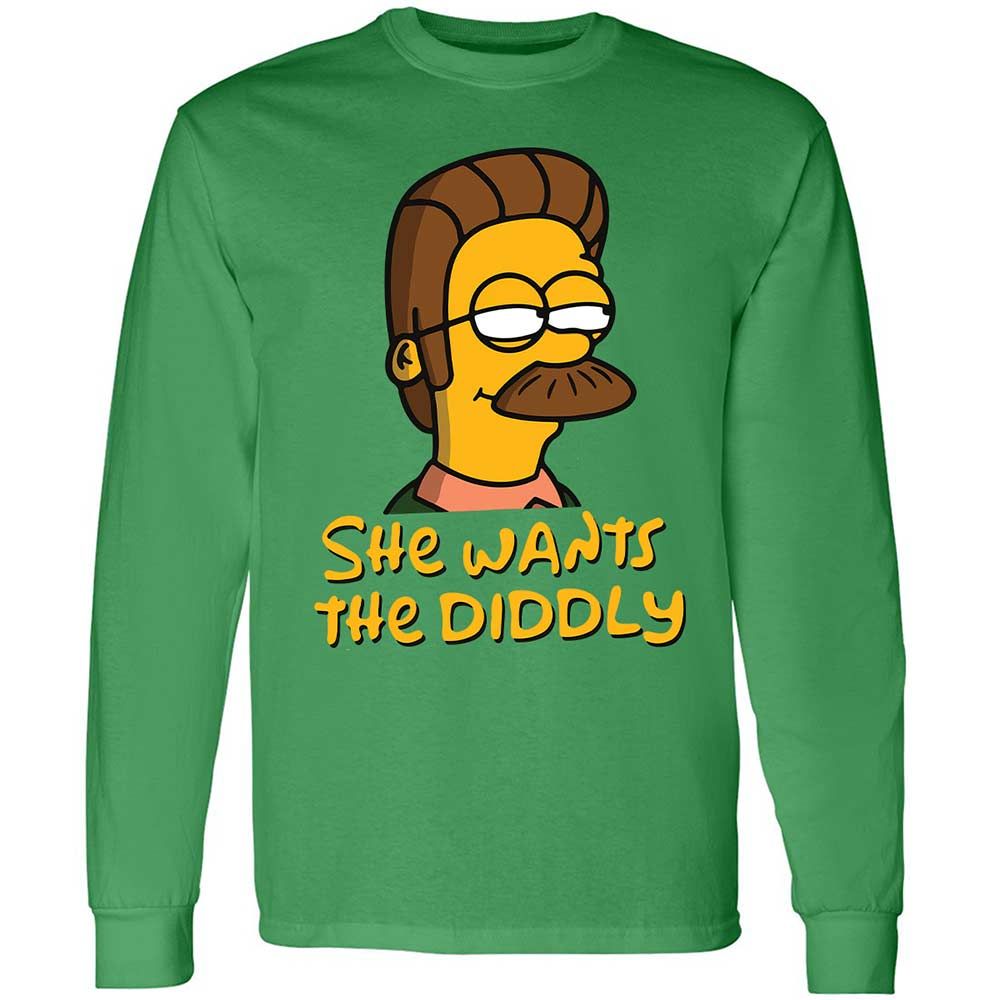 She Wants The Diddly - Irish Green - 11