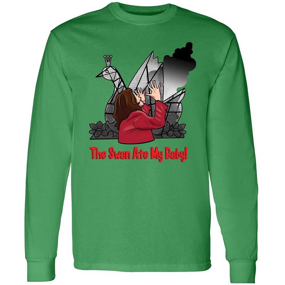 The Swan Ate My Baby - Irish Green - 11