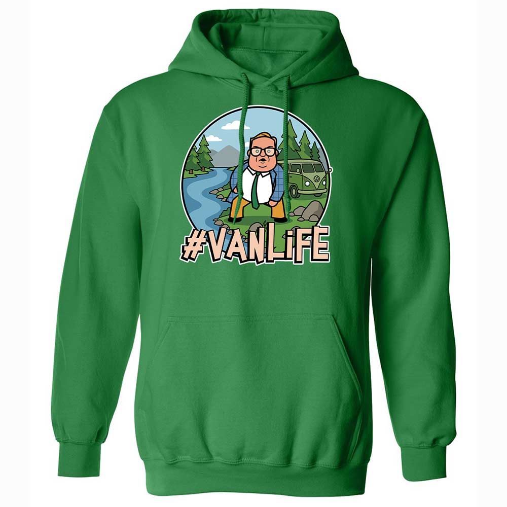Vanlife living in a van down by the river - Irish Green - 11