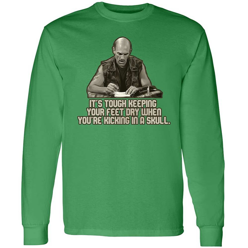 Long Sleeve T-Shirt - 3MAK9C4S - Irish Green - 11