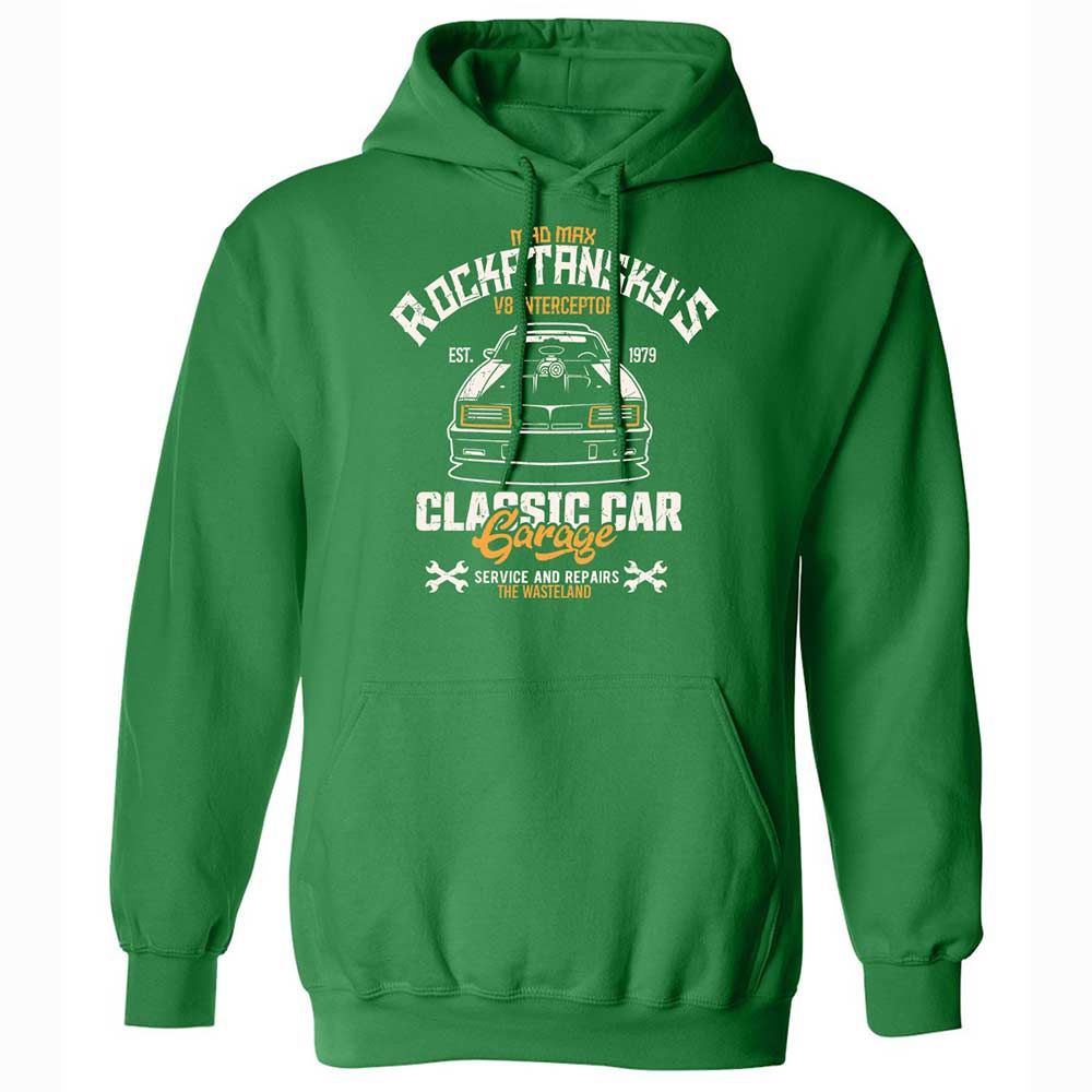 Classic Unisex Hoodie - QFBM6WQT - Irish Green - 11