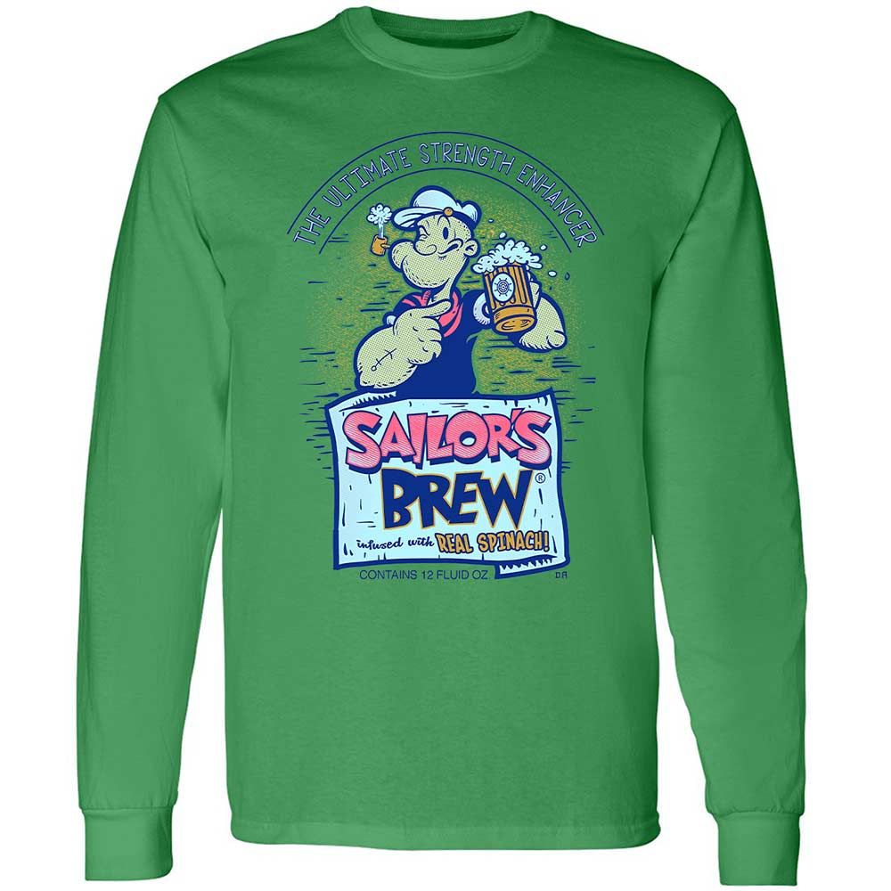 Long Sleeve T-Shirt - XQRSCW7R - Irish Green - 11