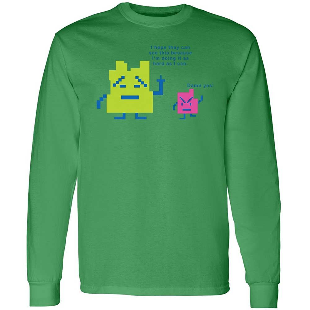 Long Sleeve T-Shirt - SMPANMPZ - Irish Green - 11