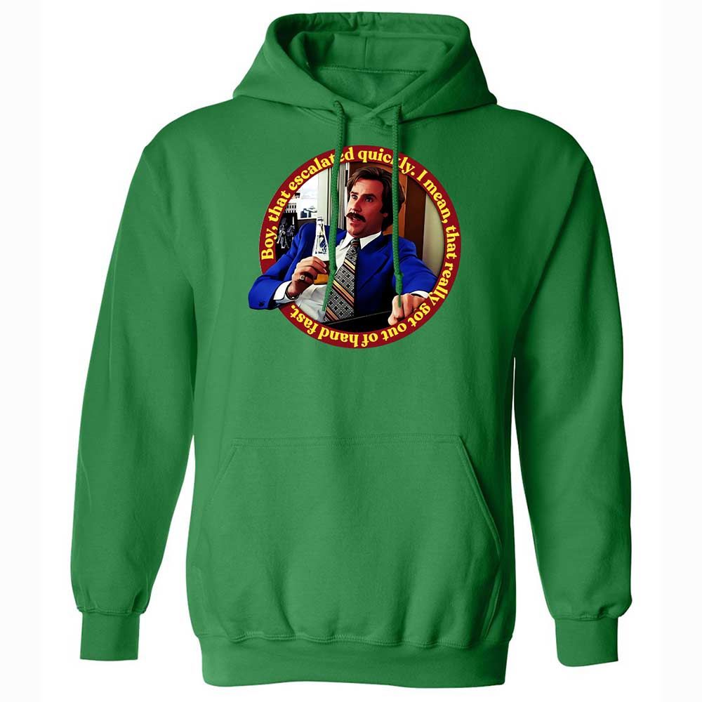 Classic Unisex Hoodie - LG9LUTZF - Irish Green - 11