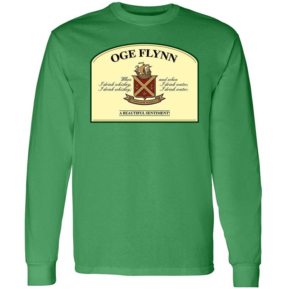 When I drink whiskey, when I drink water - Irish Green - 11