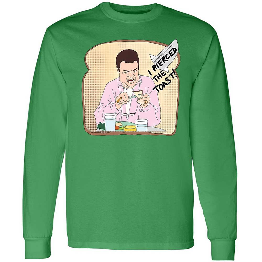 Long Sleeve T-Shirt - ZWZNQVXF - Irish Green - 11