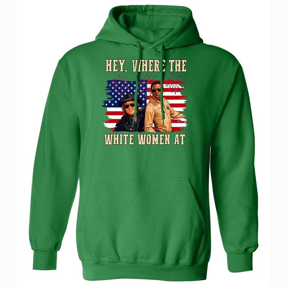 Hey Where The White At - Irish Green - 11
