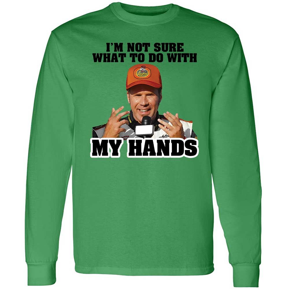 I'm Not Sure What To Do With My Hands - Irish Green - 11