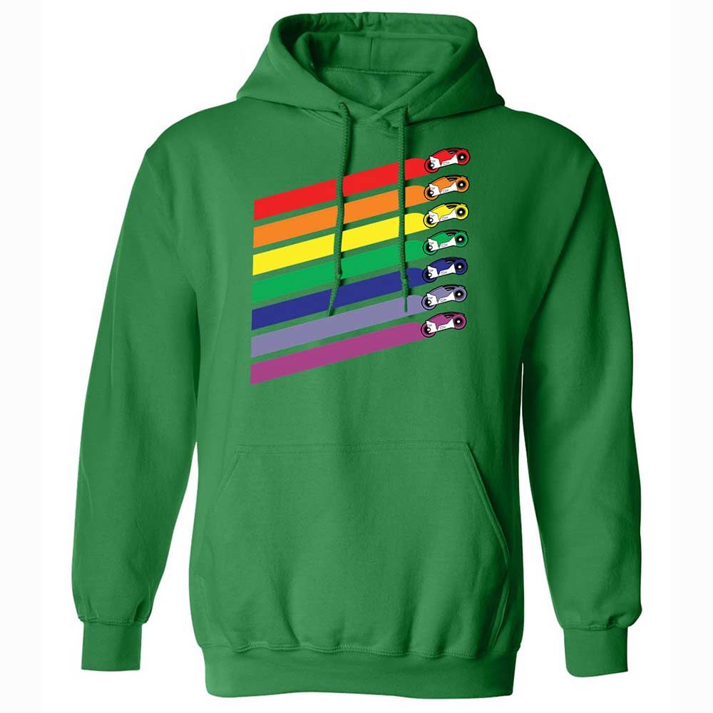 Race The Rainbow - Irish Green - 11