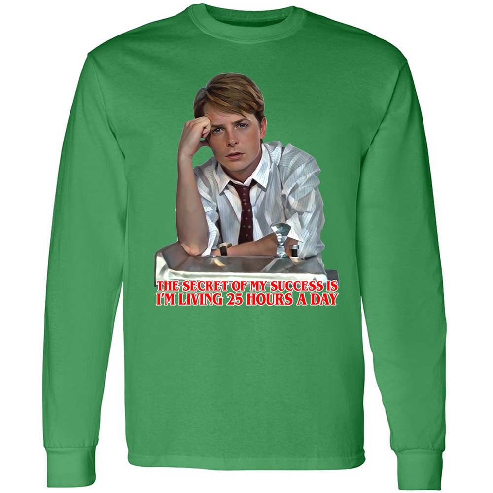 Long Sleeve T-Shirt - 5G84WDS9 - Irish Green - 11