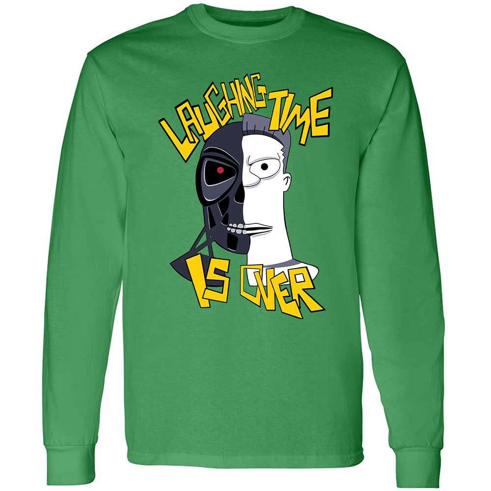 Laughing time is over - Irish Green - 11