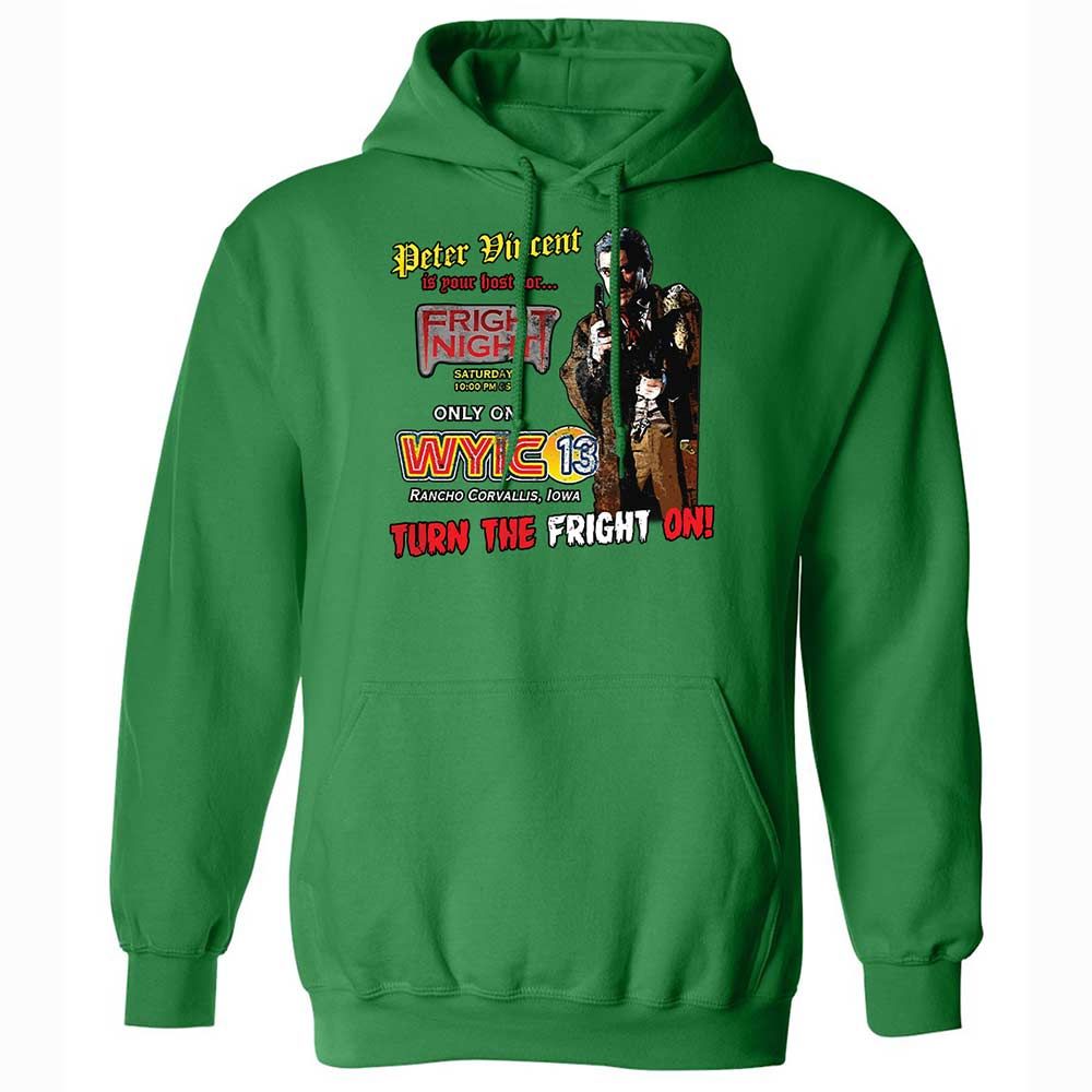 Peter Vincent Fright horror night cult - Irish Green - 11
