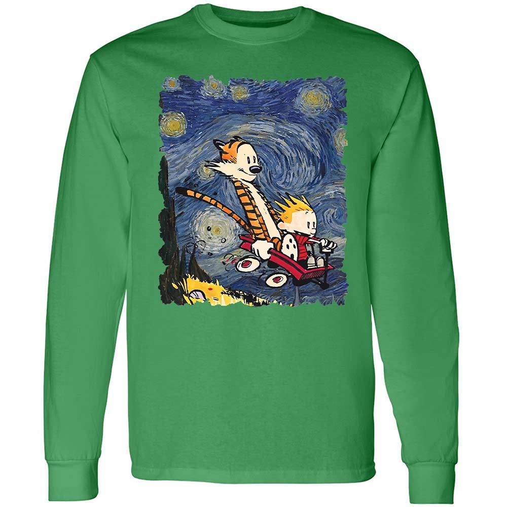 Long Sleeve T-Shirt - TFY5XZCE - Irish Green - 11