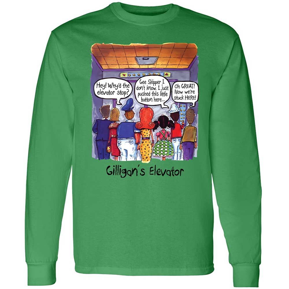 Long Sleeve T-Shirt - XKXZQP6R - Irish Green - 11