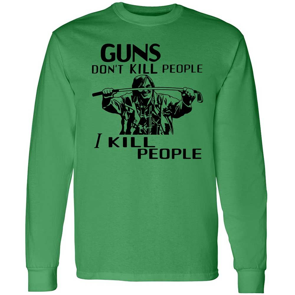 Long Sleeve T-Shirt - P9QH5P41 - Irish Green - 11