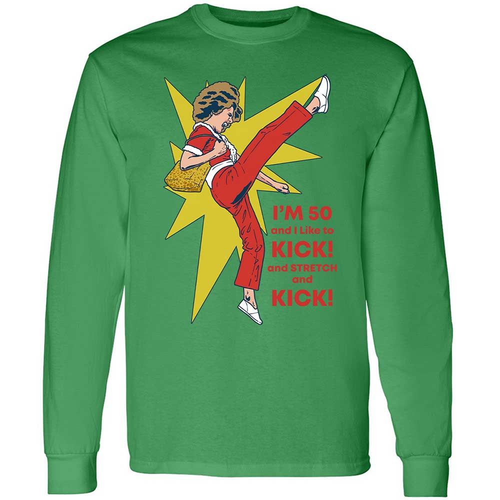 Long Sleeve T-Shirt - WKL347E9 - Irish Green - 11