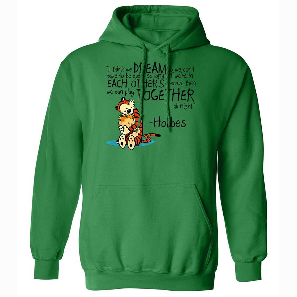 Calvin Hobbes Dreams - Irish Green - 11