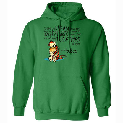 Calvin Hobbes Dreams - Irish Green - 11