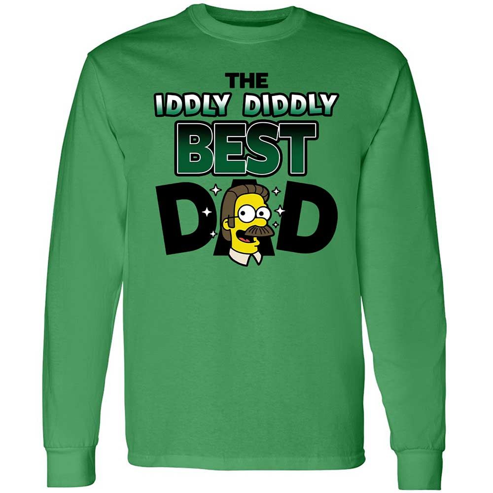 The Iddly diddly best dad - Irish Green - 11