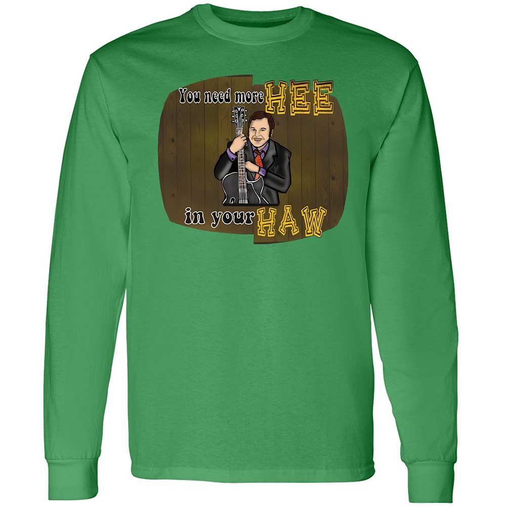 Long Sleeve T-Shirt - QY75RVZQ - Irish Green - 11