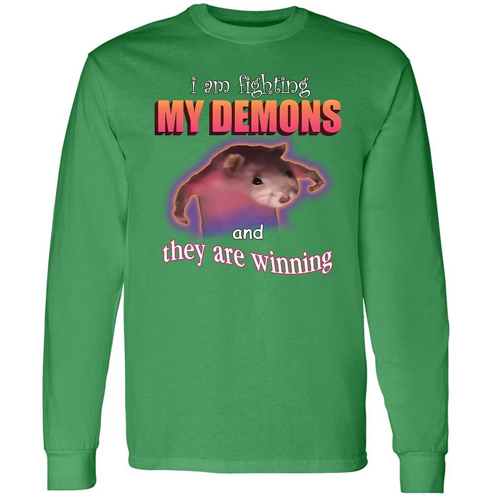 I'm fighting my demons - Irish Green - 11