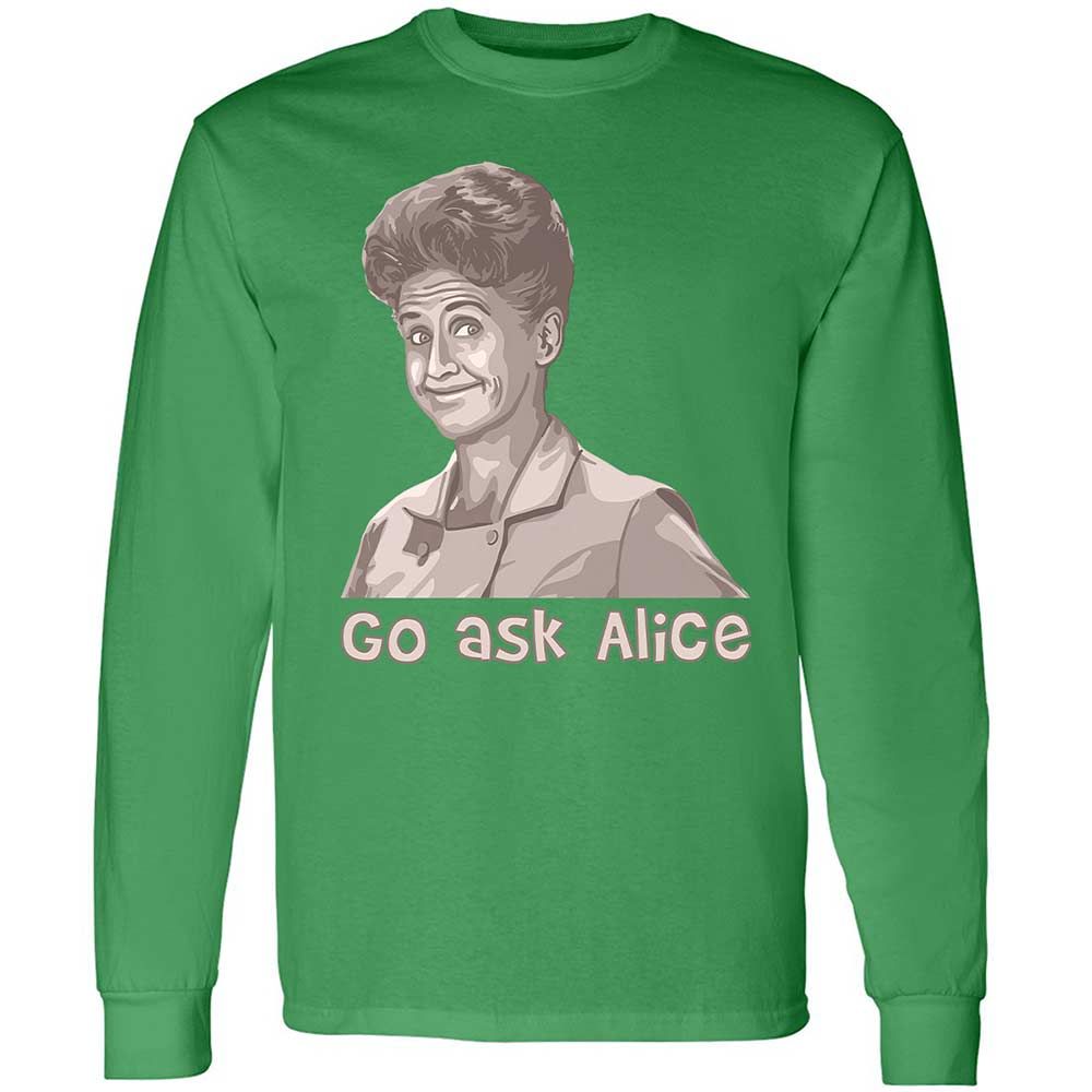 Long Sleeve T-Shirt - AZ11N9A8 - Irish Green - 11