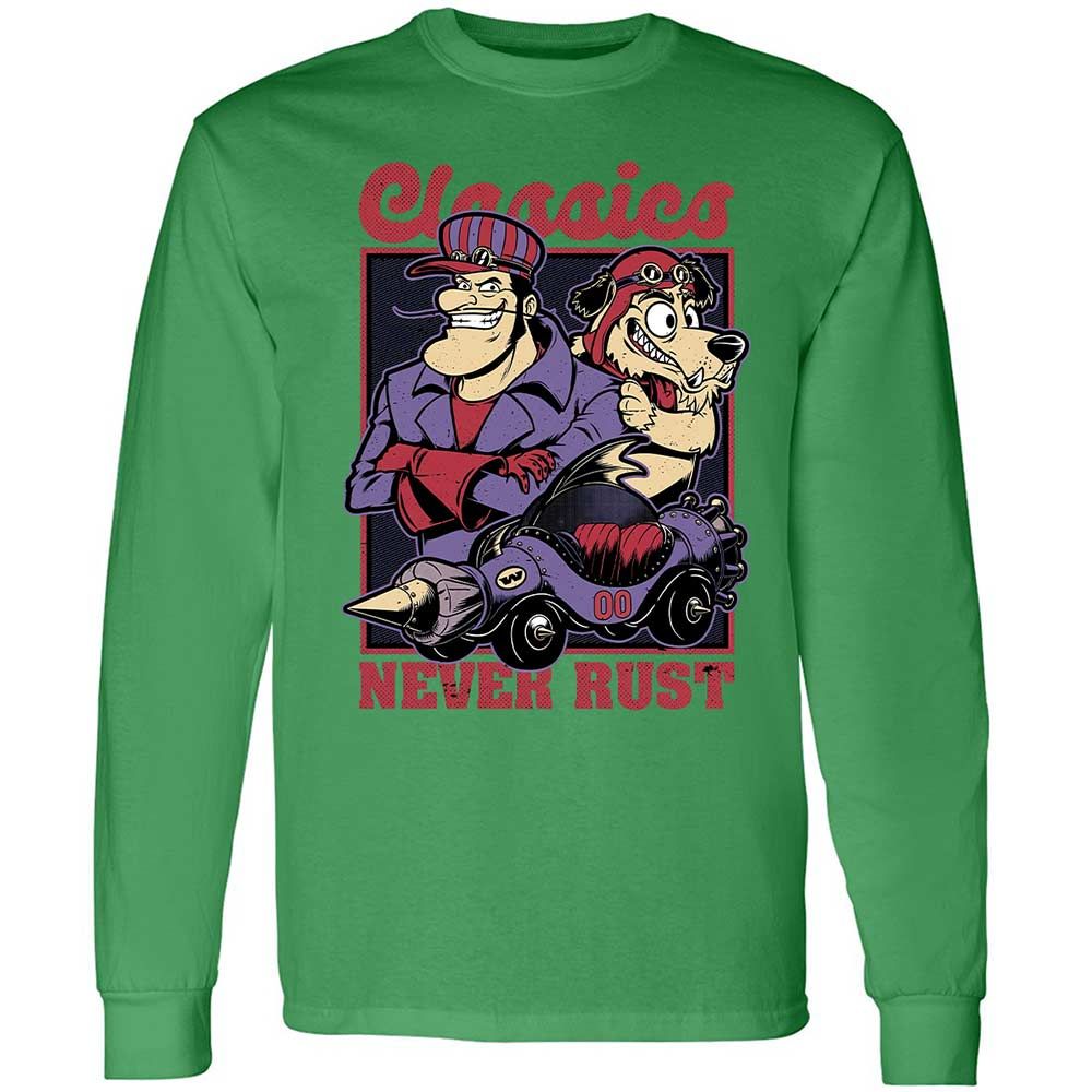 Long Sleeve T-Shirt - G85BX7B7 - Irish Green - 11