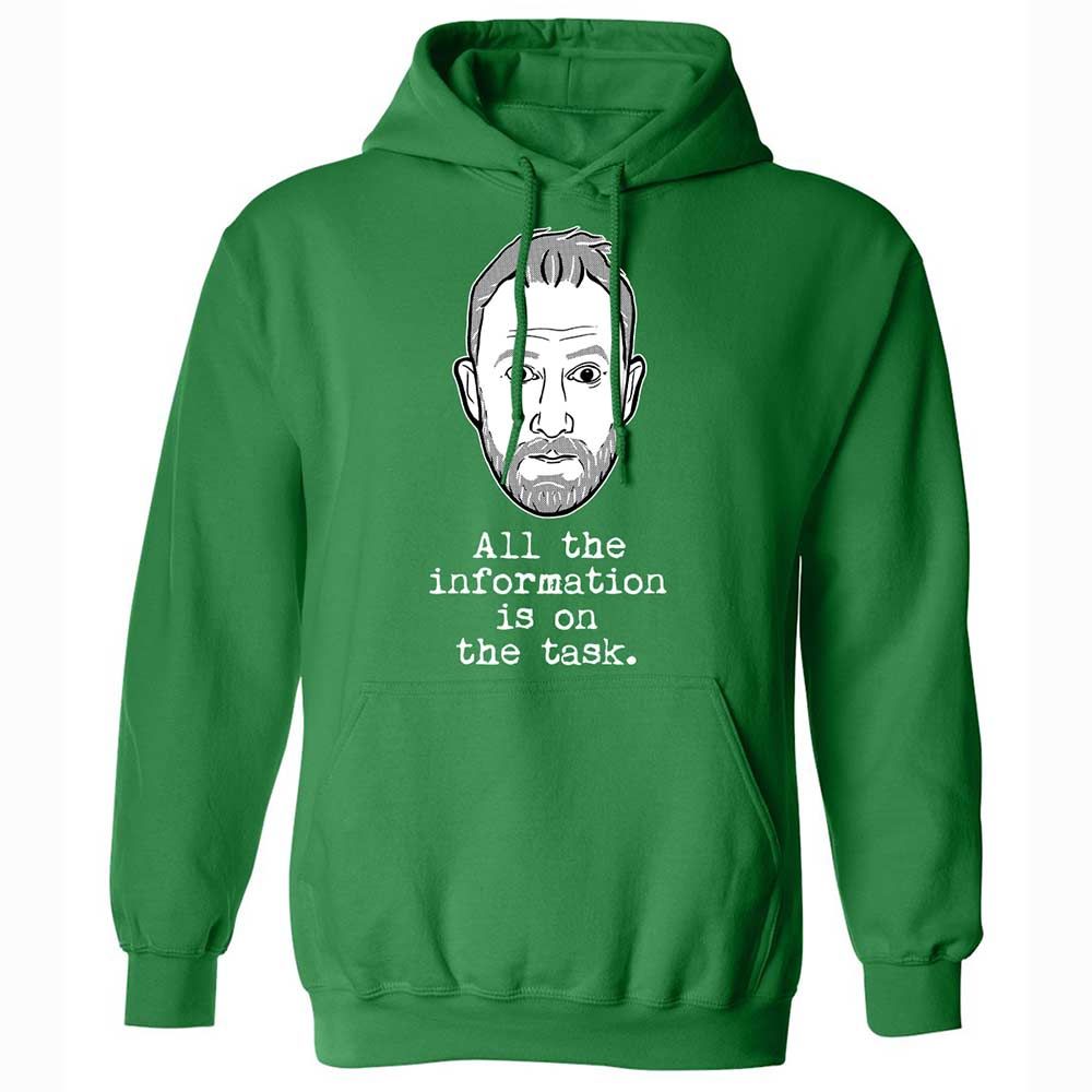 All the information is on the task - Irish Green - 11