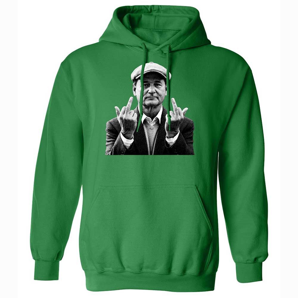 Bill Murray Middle Finger - Irish Green - 11