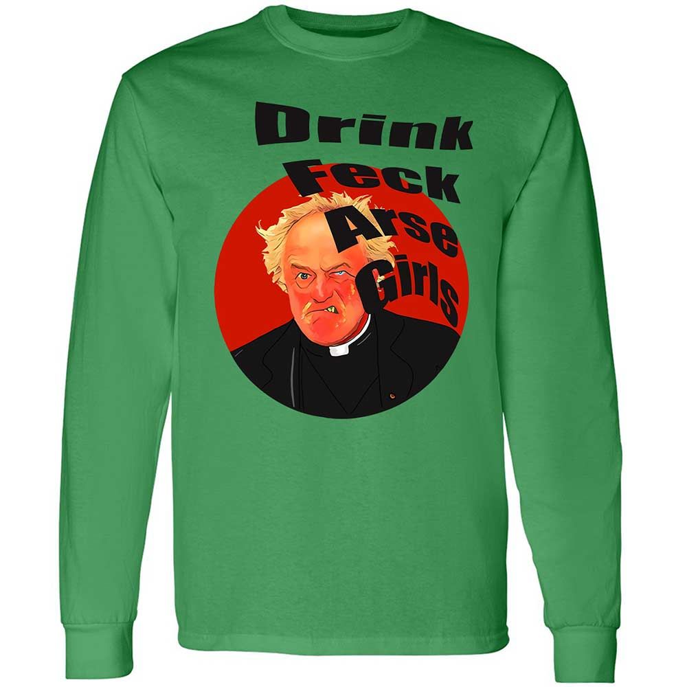 Long Sleeve T-Shirt - YWNVAZJB - Irish Green - 11