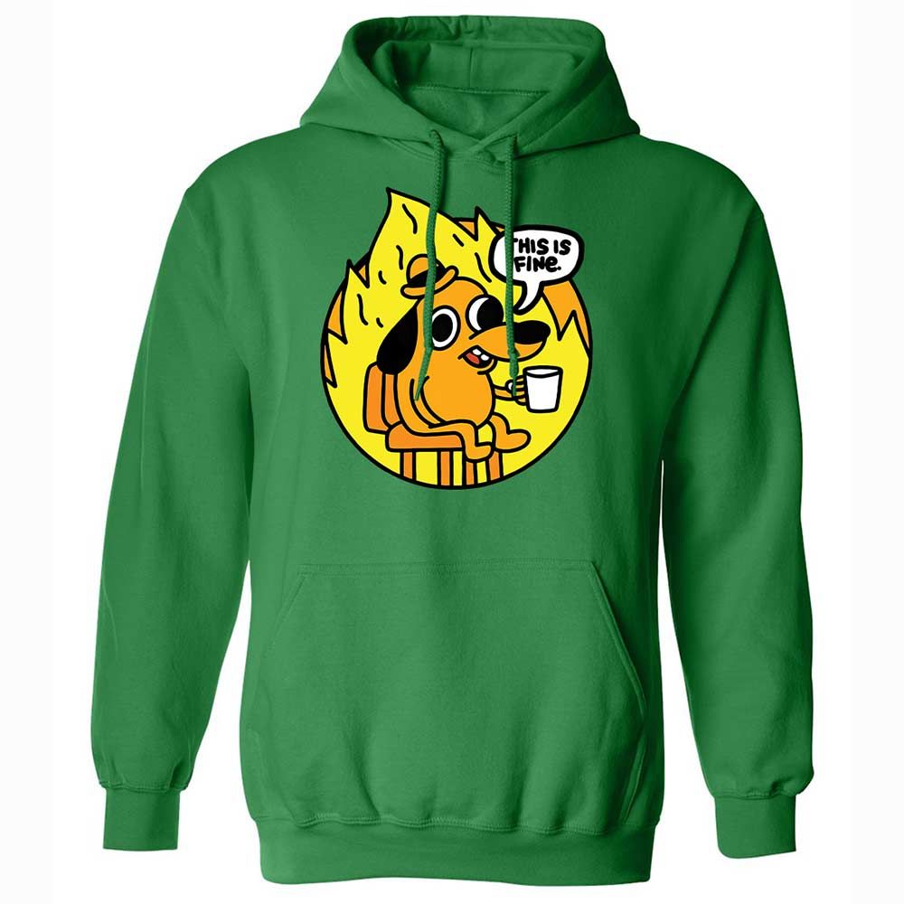 This is Fine - Irish Green - 11