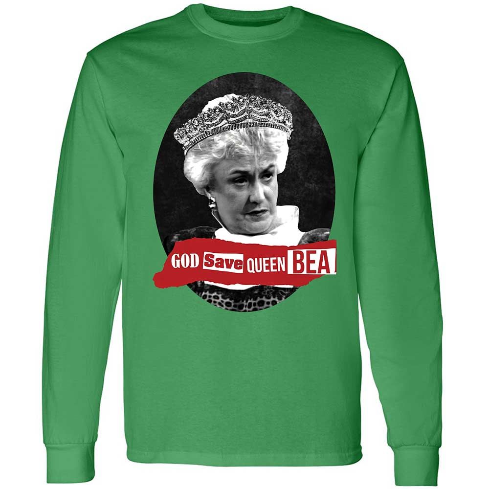 God Save Queen Bea - Irish Green - 11