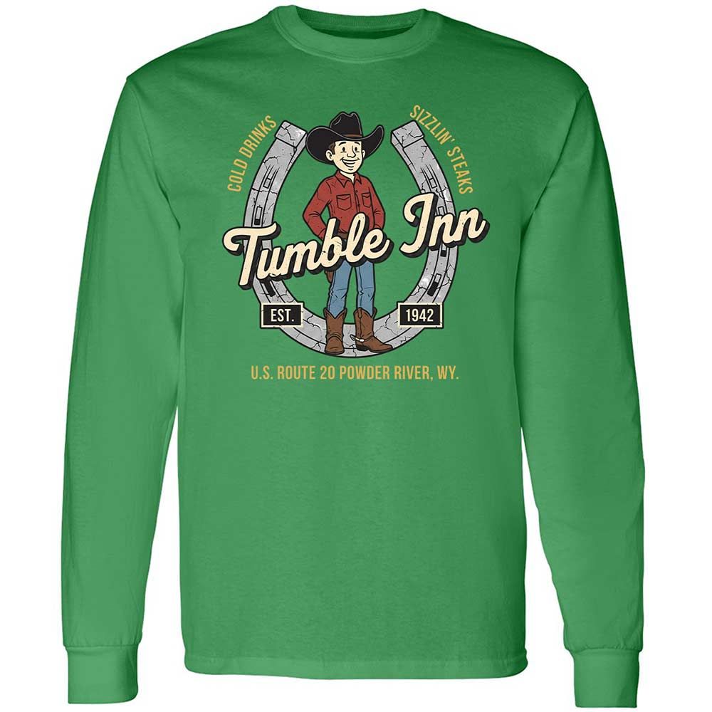 Long Sleeve T-Shirt - 4LYWMWHF - Irish Green - 11