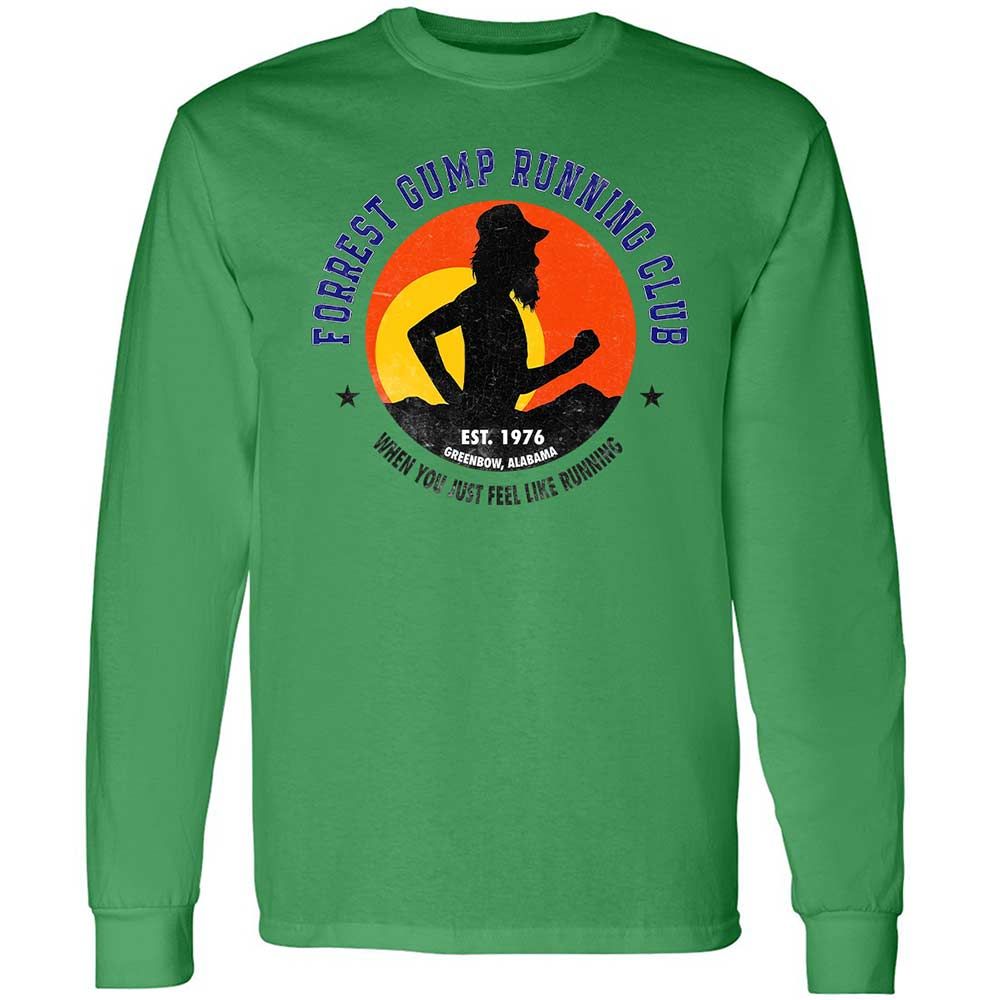 Long Sleeve T-Shirt - D4E8PJJ4 - Irish Green - 11