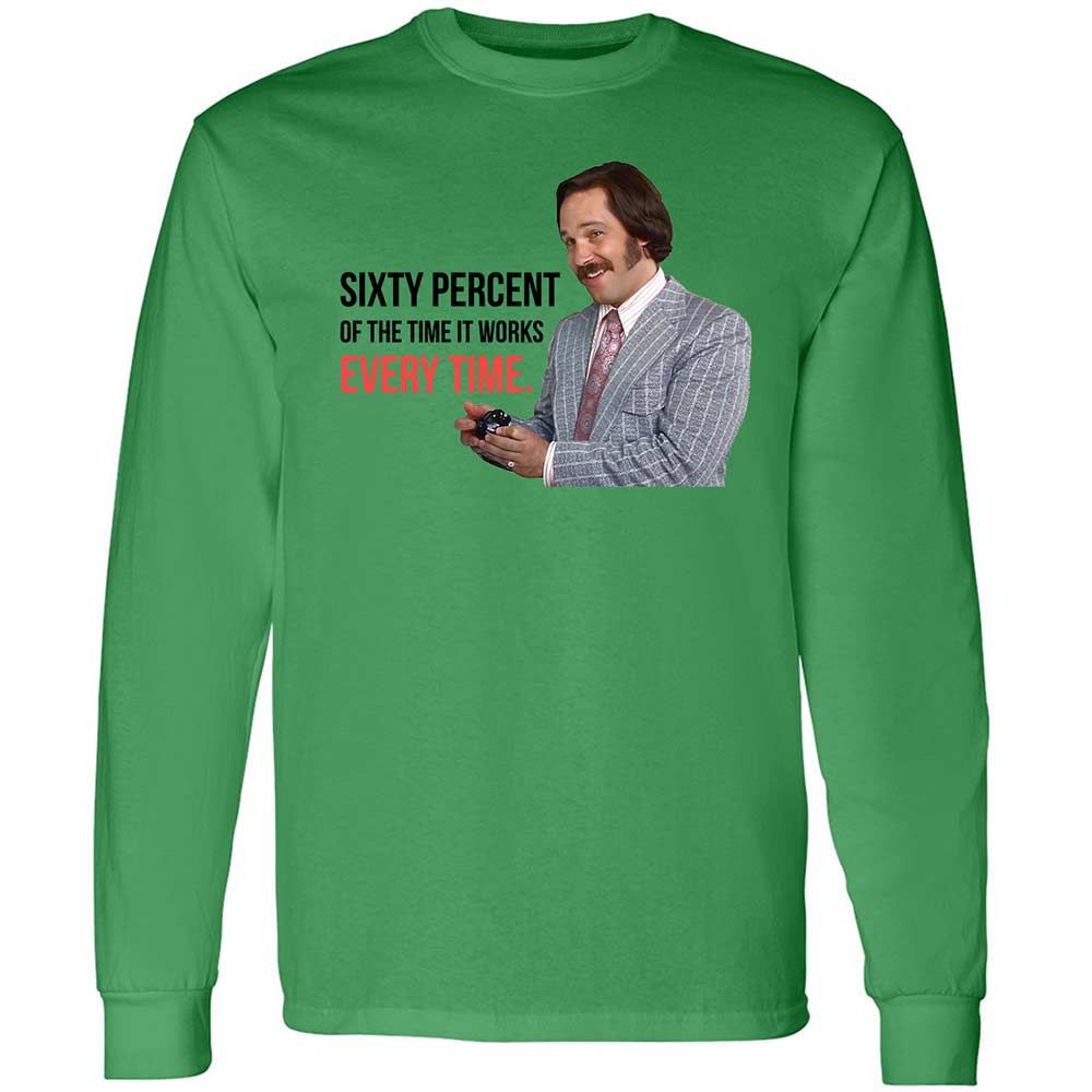 Long Sleeve T-Shirt - VZTFAA6U - Irish Green - 11