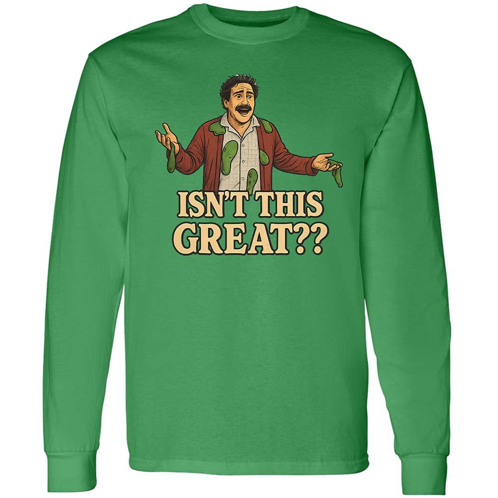 Long Sleeve T-Shirt - 9XRM5CA7 - Irish Green - 11